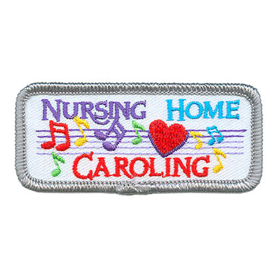 12 Pieces-Nursing Home Caroling Patch-Free shipping