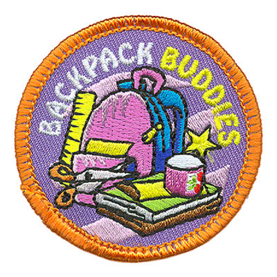 12 Pieces-Backpack Buddies Patch-Free shipping