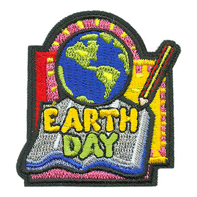 12 Pieces-Earth Day Patch-Free shipping