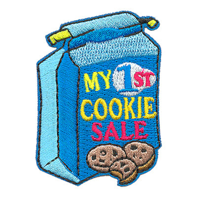 12 Pieces-My 1st Cookie Sale Patch-Free shipping