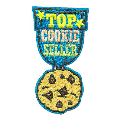 12 Pieces-Top Cookie Seller Patch-Free shipping