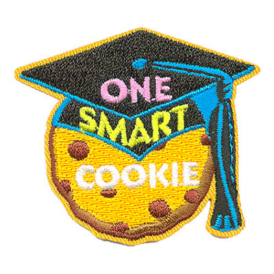 12 Pieces-One Smart Cookie Patch-Free shipping