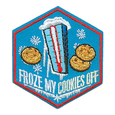 12 Pieces-Froze My Cookies Off Patch-Free shipping