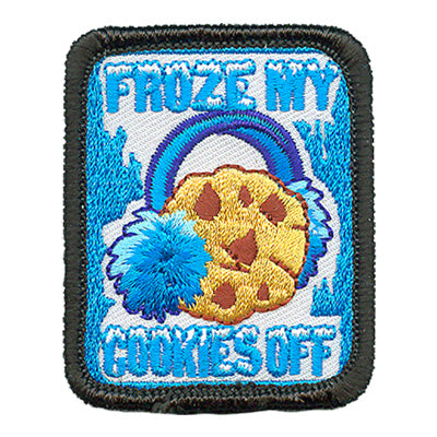 12 Pieces-Froze My Cookies Off Patch-Free shipping