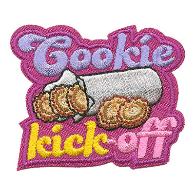 12 Pieces-Cookie Kick Off Patch-Free shipping