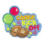 12 Pieces-Cookie Kick Off Patch-Free shipping