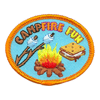 12 Pieces-Campfire Fun Patch-Free shipping