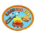 12 Pieces-Campfire Fun Patch-Free shipping