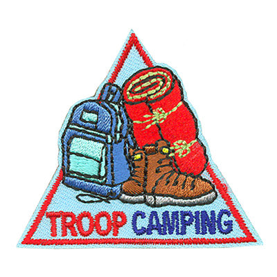 Troop Camping Patch