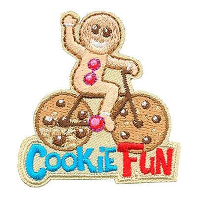 12 Pieces-Cookie Fun Patch-Free shipping