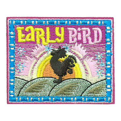 12 Pieces-Early Bird Patch-Free shipping