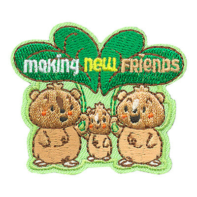 Making New Friends Patch