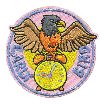 12 Pieces-Early Bird Patch-Free shipping