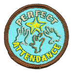12 Pieces-Perfect Attendance Patch-Free shipping