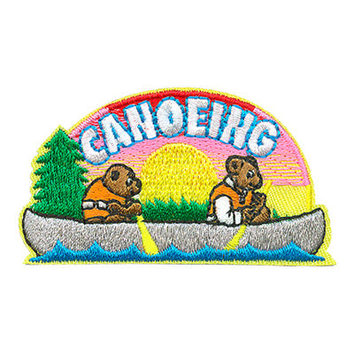 12 Pieces-Canoeing Patch-Free shipping