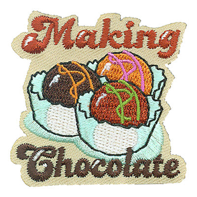 12 Pieces-Making Chocolate Patch-Free shipping