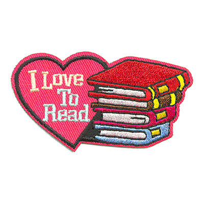 I Love To Read Patch
