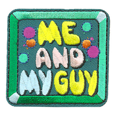 12 Pieces-Me And My Guy Patch-Free shipping