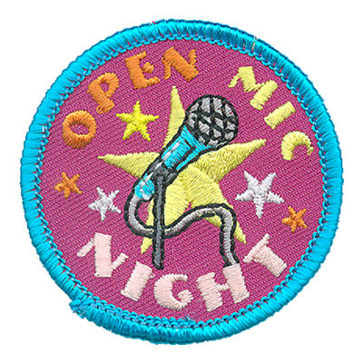 Open Mic Night Patch