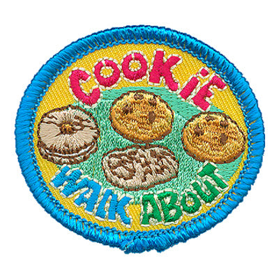 12 Pieces-Cookie Walk About Patch-Free shipping