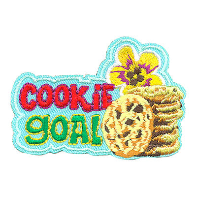 12 Pieces-Cookie Goal Patch-Free shipping