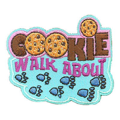 12 Pieces-Cookie Walk About Patch-Free shipping