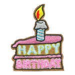 12 Pieces-Happy Birthday Patch-Free shipping