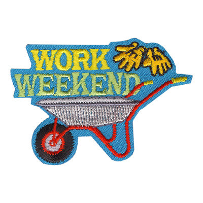 12 Pieces-Work Weekend Patch-Free shipping