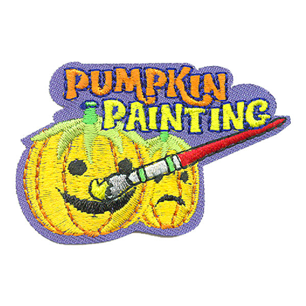 12 Pieces - Pumpkin Painting Patch - Free Shipping