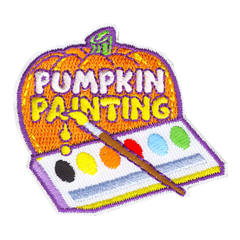 12 Pieces - Pumpkin Painting Patch - Free Shipping