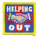 12 Pieces-Helping Out Patch-Free shipping