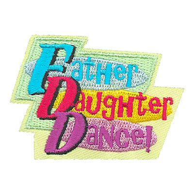 12 Pieces-Father Daughter Dance Patch-Free shipping