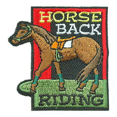 Horse Back Riding Patch