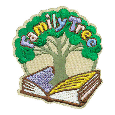 12 Pieces-Family Tree Patch-Free shipping