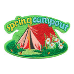 12 Pieces-Spring Campout Patch-Free shipping