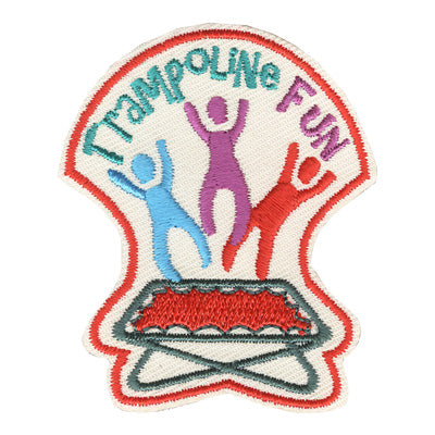 12 Pieces-Trampoline Fun Patch-Free shipping