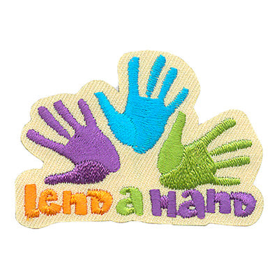 Lend A Hand Patch