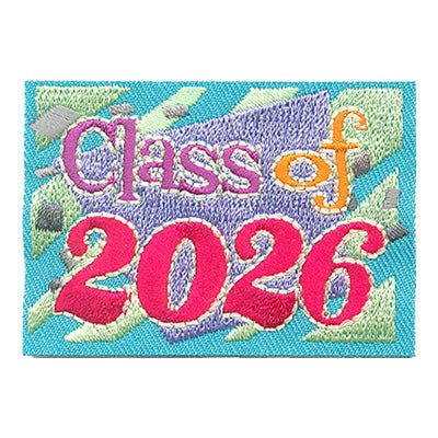 12 Pieces Scout fun patch - Class Of 2026 Patch - No Exchanges Or Refunds On Dated Patches