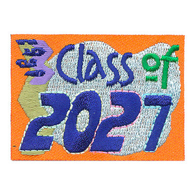 12 Pieces Scout fun patch - Class Of 2027 Patch - No Exchanges Or Refunds On Dated Patches.