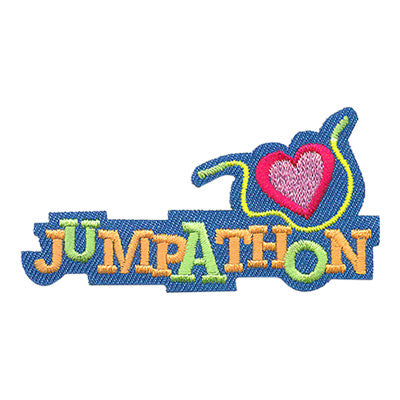 12 Pieces-Jump A Thon Patch-Free shipping