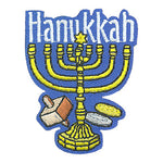 12 Pieces-Hanukkah Patch-Free shipping