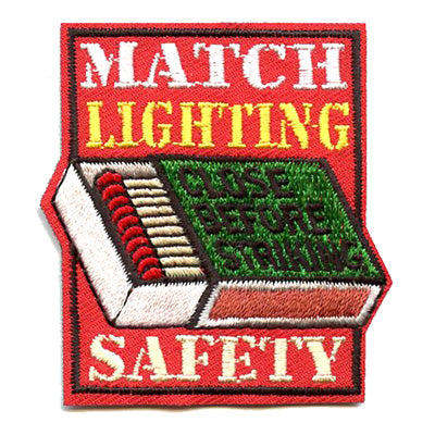 12 Pieces-Match Lighting Safety Patch-Free shipping