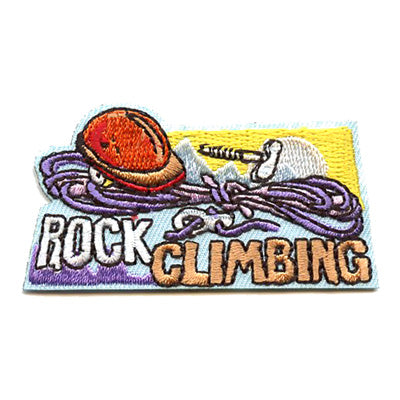 Rock Climbing Patch