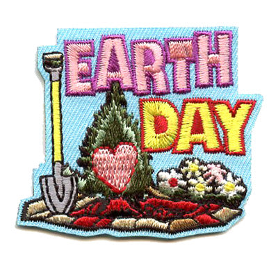 12 Pieces-Earth Day Patch-Free shipping