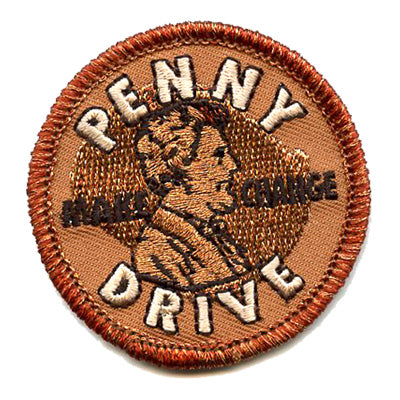 12 Pieces-Penny Drive Patch-Free shipping