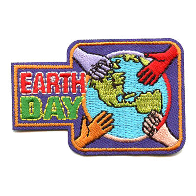 12 Pieces-Earth Day Patch-Free shipping