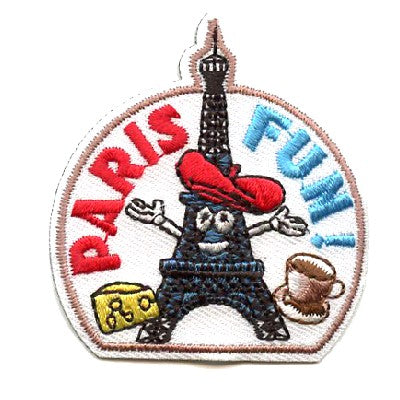 12 Pieces-Paris Fun Patch-Free shipping