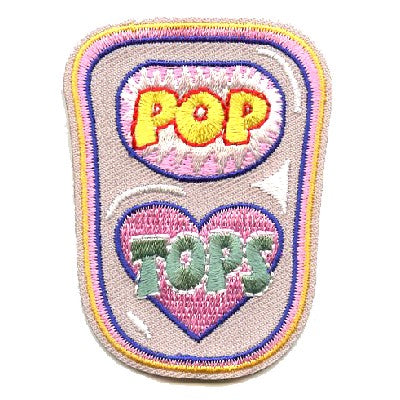 12 Pieces-Pop Tops Patch-Free shipping