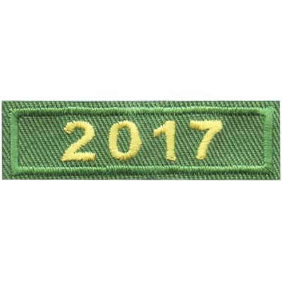 2017 Green Year Bar Patch