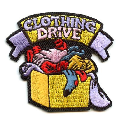 12 Pieces-Clothing Drive Patch-Free shipping